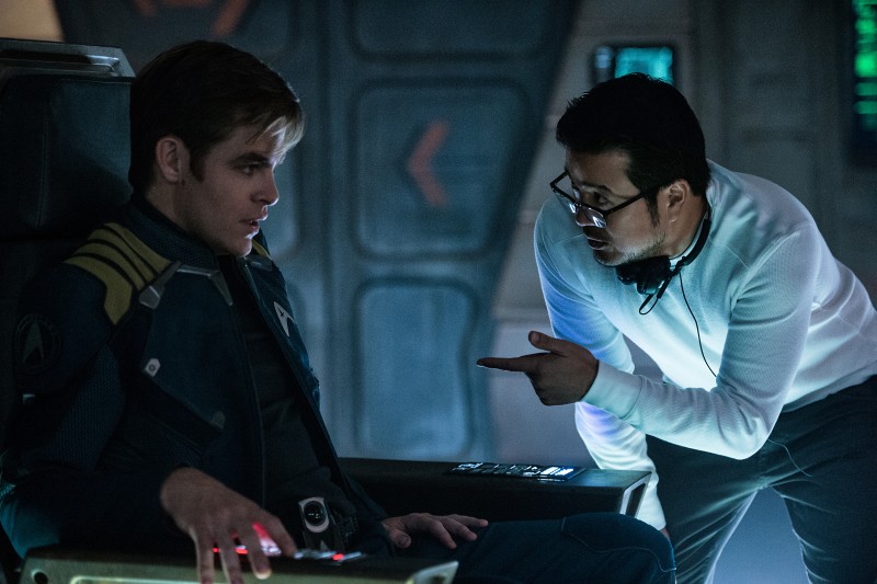 Chris Pine und Regisseur Justin Lin